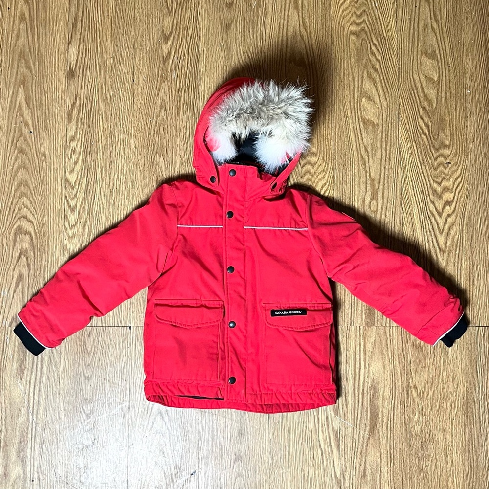 Canada Goose Kids Down Parka Coat Size 6-7